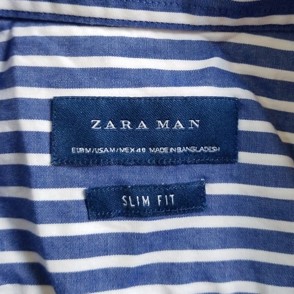 Zara Shirts Zara Slim Fit Shirt Poshmark